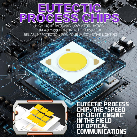 X-7SEVEN A04 Durable Aluminum Bi-LED Projector Lens 3'' with Cooling Fan Headlight Retrofit for Distributors