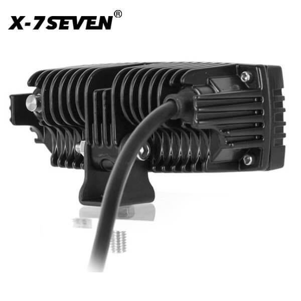 X-7SEVEN 5 Inch 40W Rectangle Flood Beam LED Work Light - DLX0020