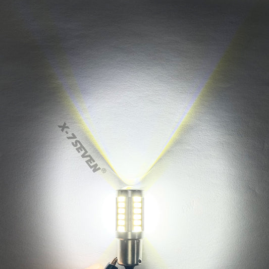 X-7SEVEN CANBUS Built-in X-Glow Series 12W 1500LM 7443 3156 1157 T25 300% Brighter LED Turn Bulb with Universal Socket