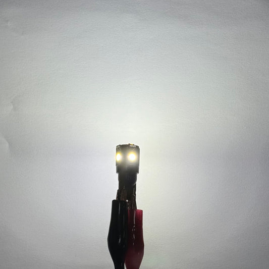 X-7SEVEN Hyper Bright X-T10F Series T10 10W 500LM 194 168 LED Bulb Replacement for Dashboard/Cluster Lights