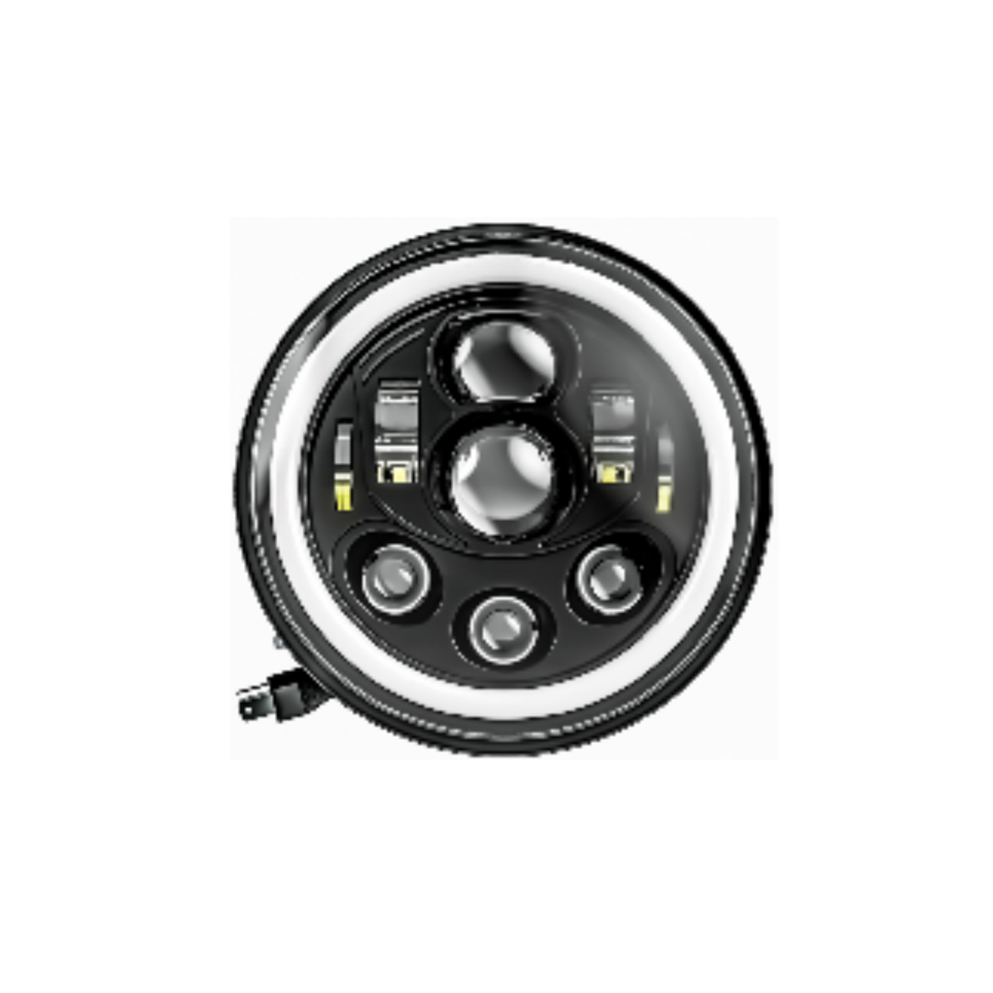 X-7SEVEN 7 Inch Round LED Headlight with DRL - X7LHR02