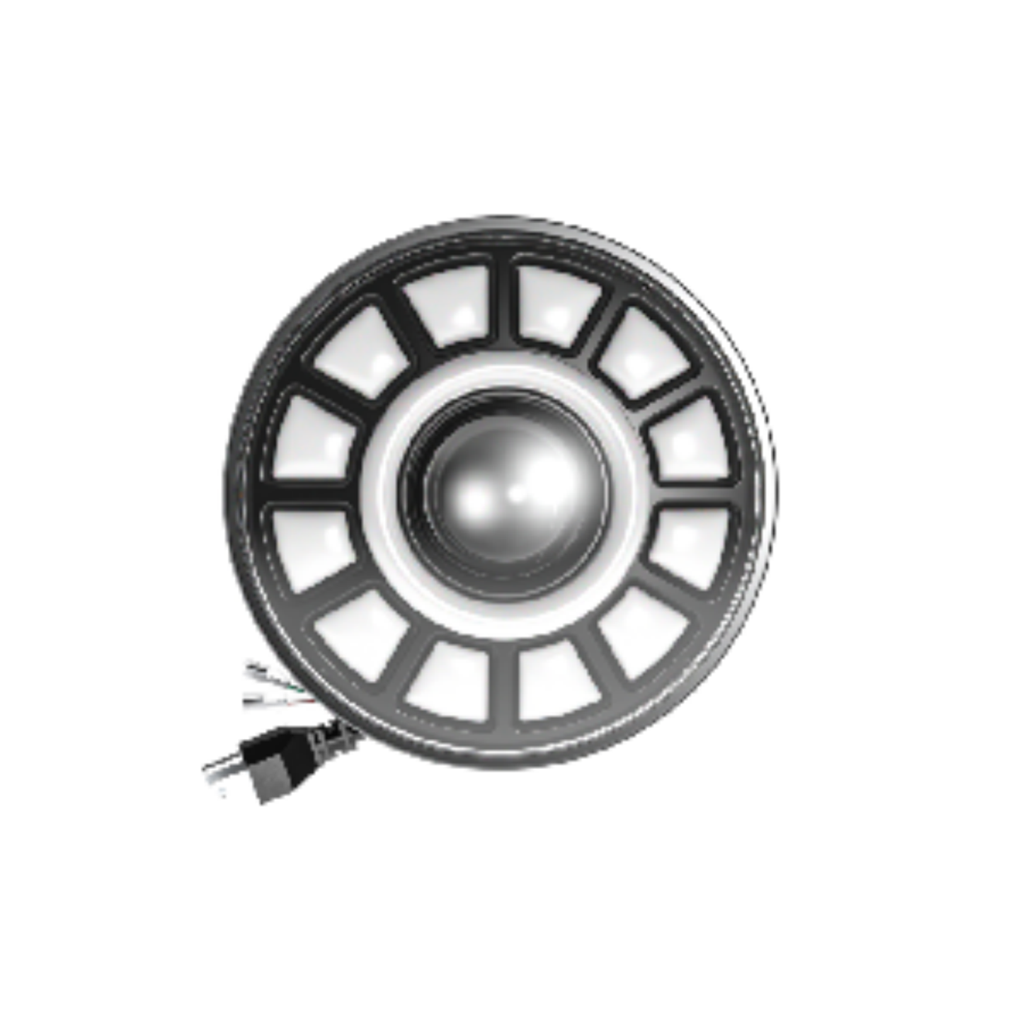X-7SEVEN 5.75 Inch Round LED Headlight with DRL - X7LHR05