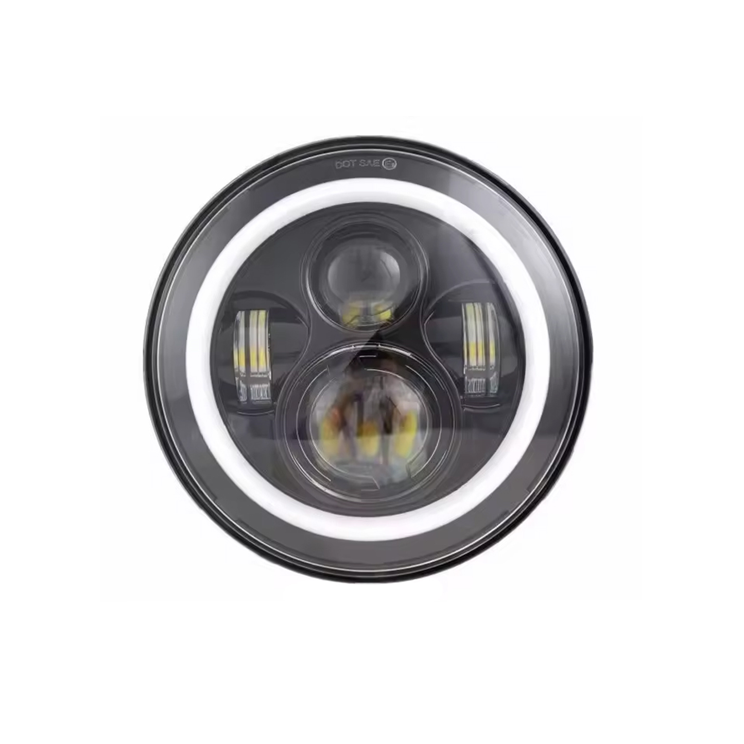 X-7SEVEN 7 Inch Round LED Headlight with DRL - X7LHR23