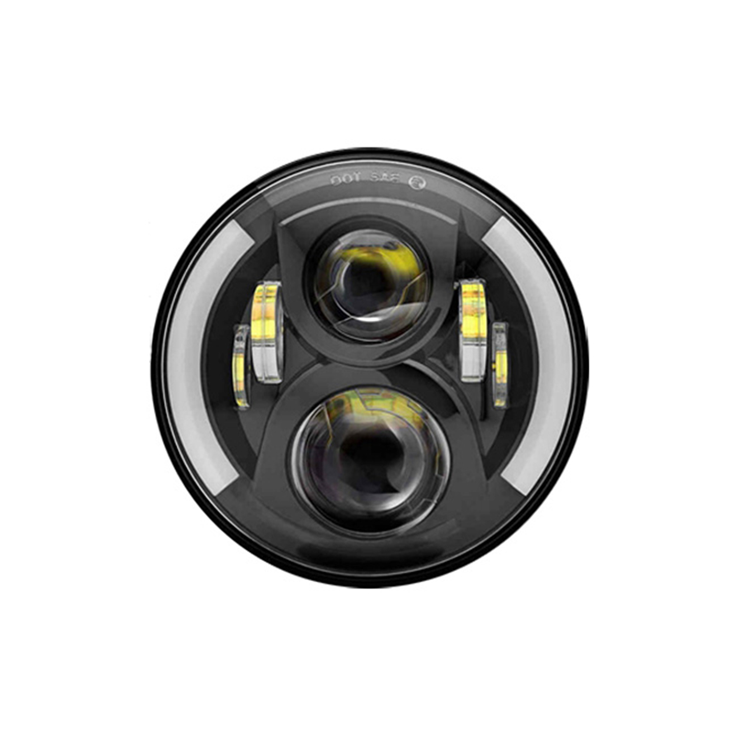 X-7SEVEN 7 Inch Round LED Headlight with DRL - X7LHR26