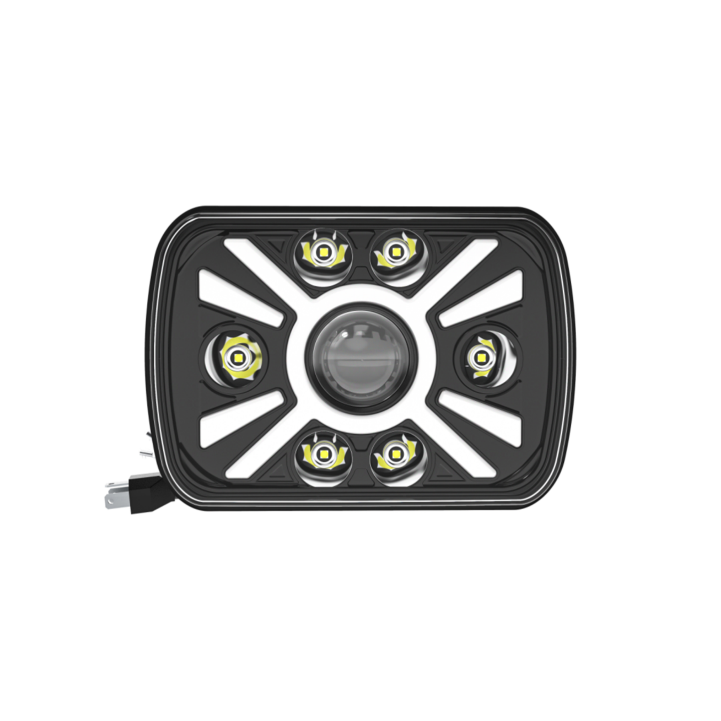 X-7SEVEN 5X7 Inch LED Headlight with DRL - X7STH09