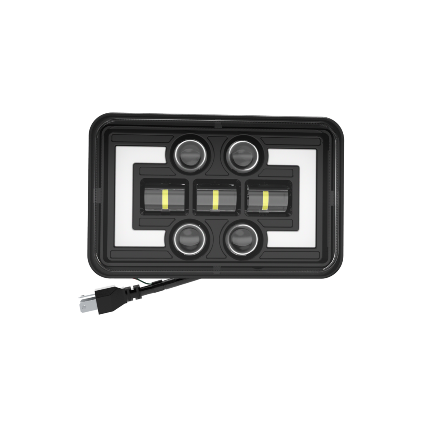 X-7SEVEN 4X6 Inch LED Headlight with DRL - X7STH28