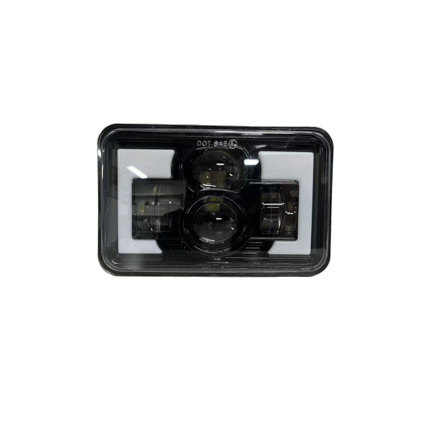 X-7SEVEN 4X6 Inch LED Headlight with DRL - X7STH32