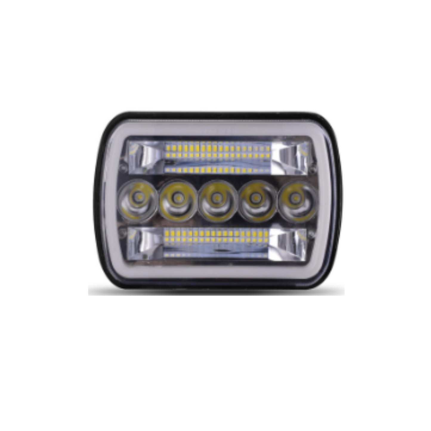 X-7SEVEN 5X7 Inch LED Headlight with DRL - X7STH58