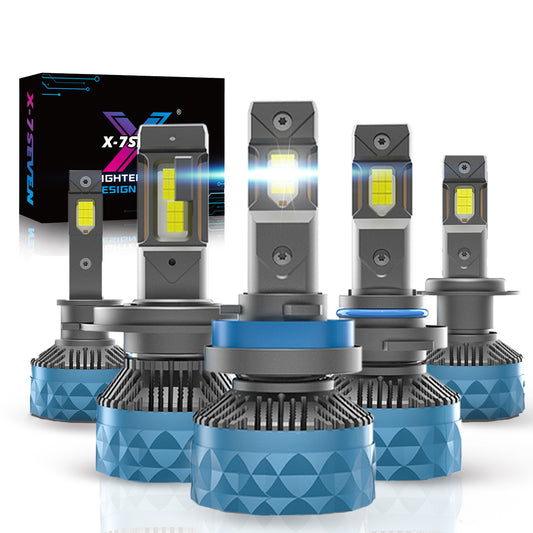 X-7SEVEN 2025 Best Seller X-Apollo Plus Series H4 H13 H1 H7 H11 9005 9006 9012 LED Headlight Bulb For Car