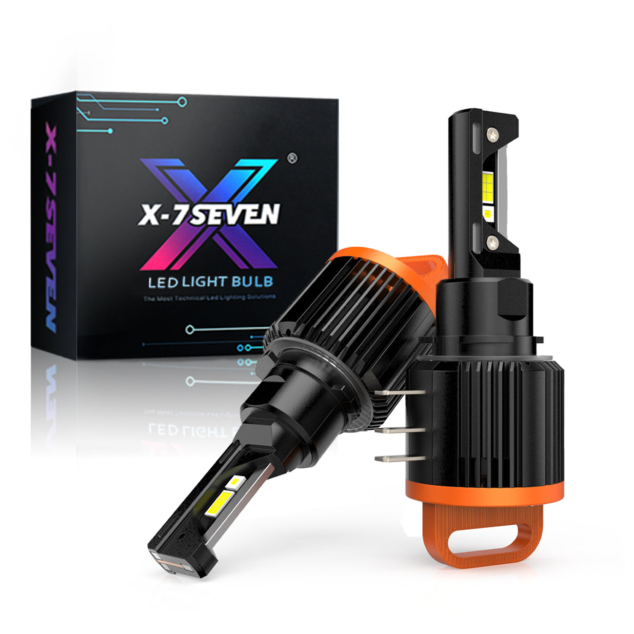 X-7SEVEN Super Canbus X-BoostMax H15 Series 140W 14000LM Auto Led Bulbs H15 With DRL For VW Audi Mercedes Bens