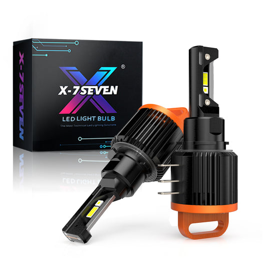 X-7SEVEN Super Canbus X-BoostMax H15 Series 140W 14000LM Auto Led Bulbs H15 With DRL For VW Audi Mercedes Bens
