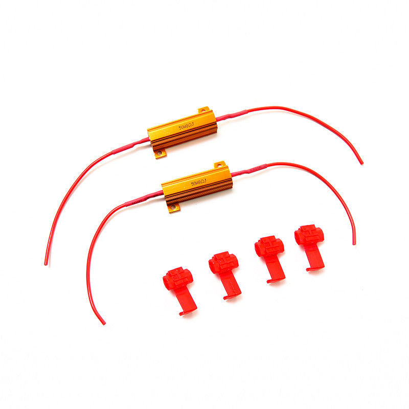 X-7SEVEN Load Resistor -Set- to eliminate Hyper Flashing on LED Turn Signal