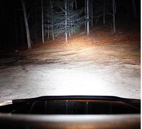 X-7SEVEN 9 Inch 150W Red Led Driving Light - DLX0013