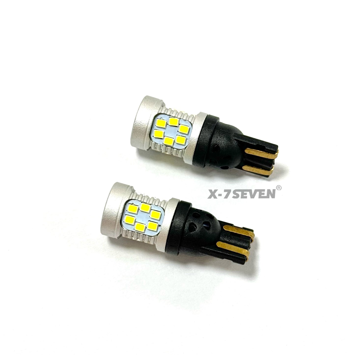 X-7SEVEN Anti-Heat X-T10G Series T10 194 168 LED License Plate Bulb 500% Brighter Than OEM