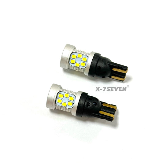 X-7SEVEN Anti-Heat X-T10G Series T10 194 168 LED License Plate Bulb 500% Brighter Than OEM