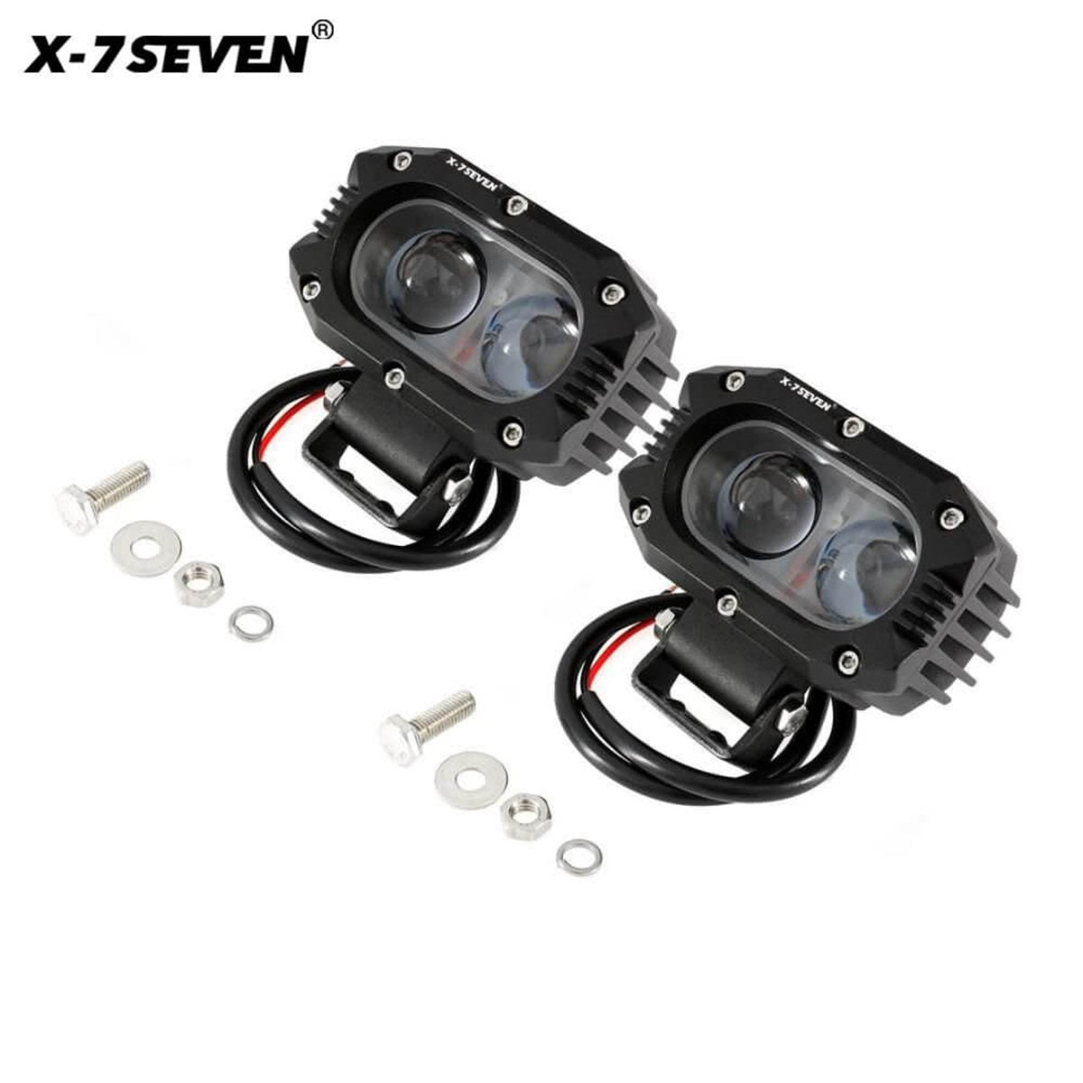 X-7SEVEN 4 Inch 35W Spot Beam Flood Beam LED Work Light - DLX0016