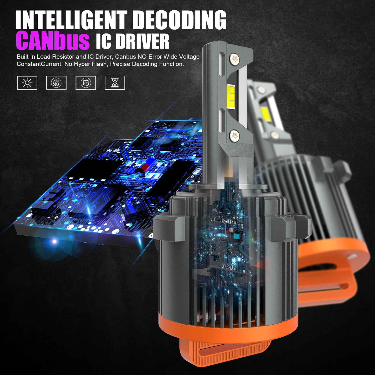 X-7SEVEN New Arrival X-BoostMax Gt7 Series 140W 14000LM Easy Installation Gt7 LED Car Light With DRL For VW Golf6 Mercedes Bens