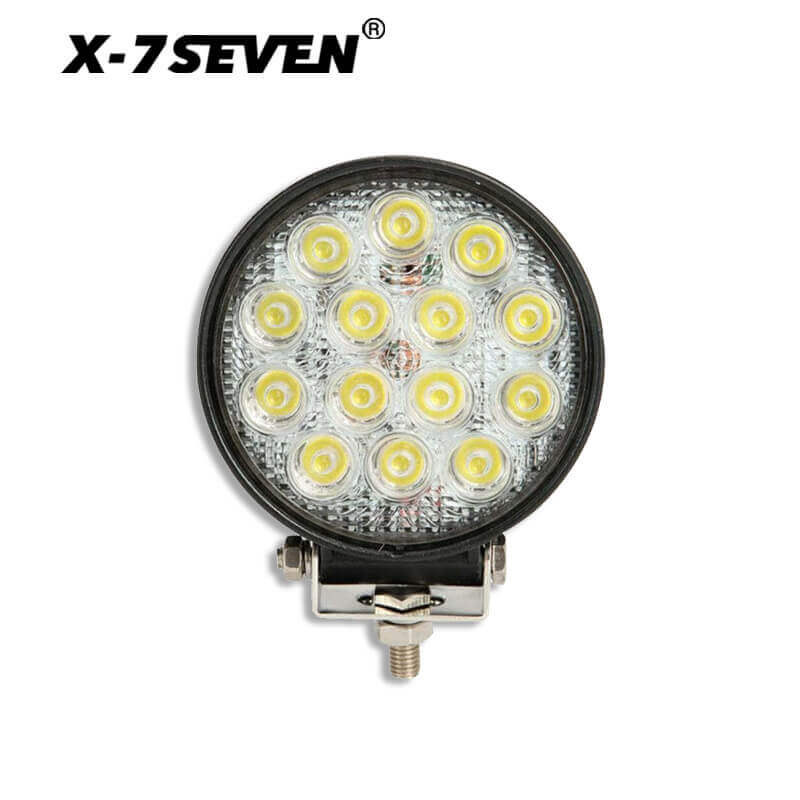 X-7SEVEN 4.5 Inch 42W Epistar Round Flood Beam Led Driving Light - DLX0002
