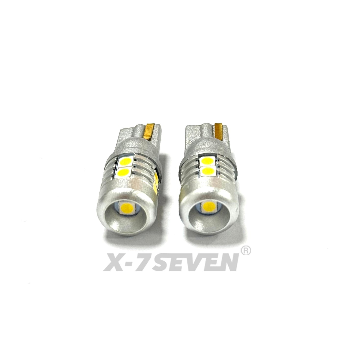 X-7SEVEN 9-48V Wide Voltage X-T10H Series T10 194 168 W5W 6000K LED Bulb for Map Light/Dome Light/Interior Car Lights