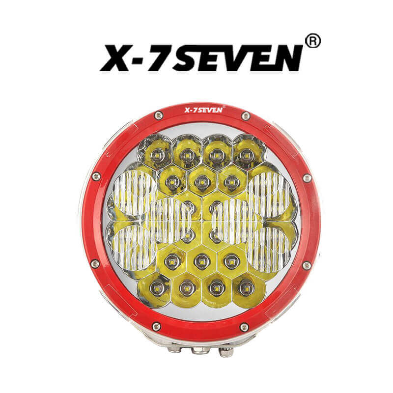 X-7SEVEN 9 Inch 150W Red Led Driving Light - DLX0013