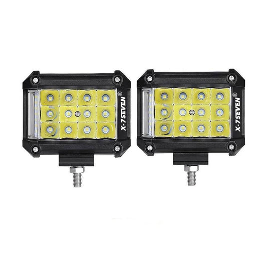 X-7SEVEN 4 Inch 18W Triple Row LED Combo Beam Side Shooter - WLXSS01