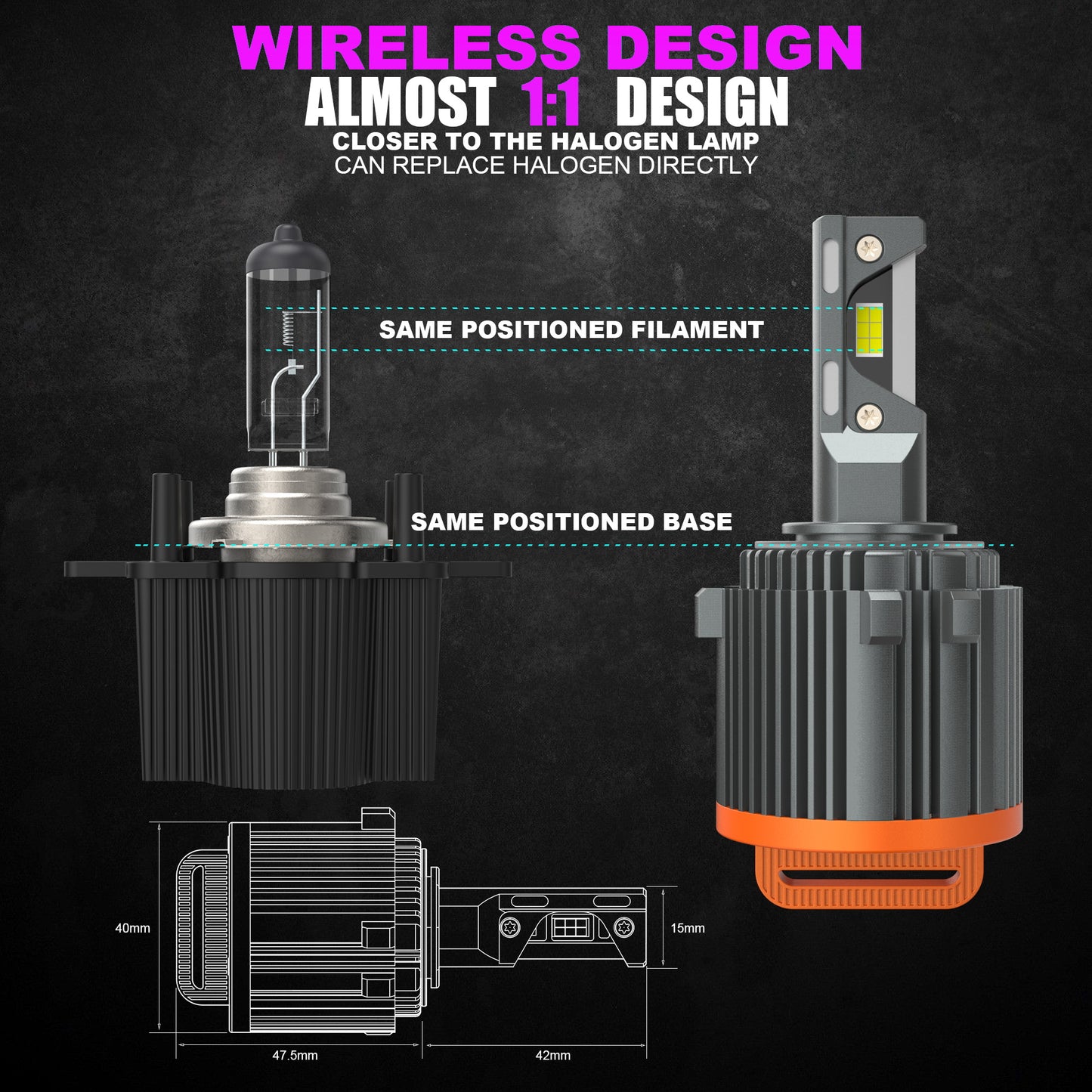 X-7SEVEN New Arrival X-BoostMax Gt7 Series 140W 14000LM Easy Installation Gt7 LED Car Light With DRL For VW Golf6 Mercedes Bens