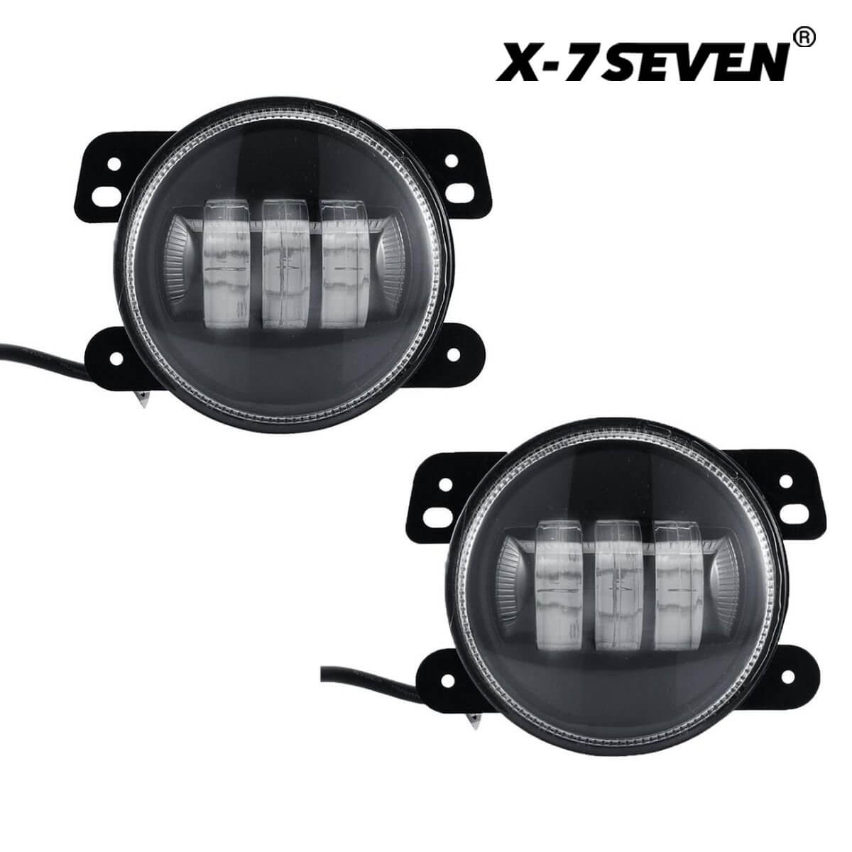 X-7SEVEN 4 Inch 18W Round CREE Beam Led Fog Light - DLX0014