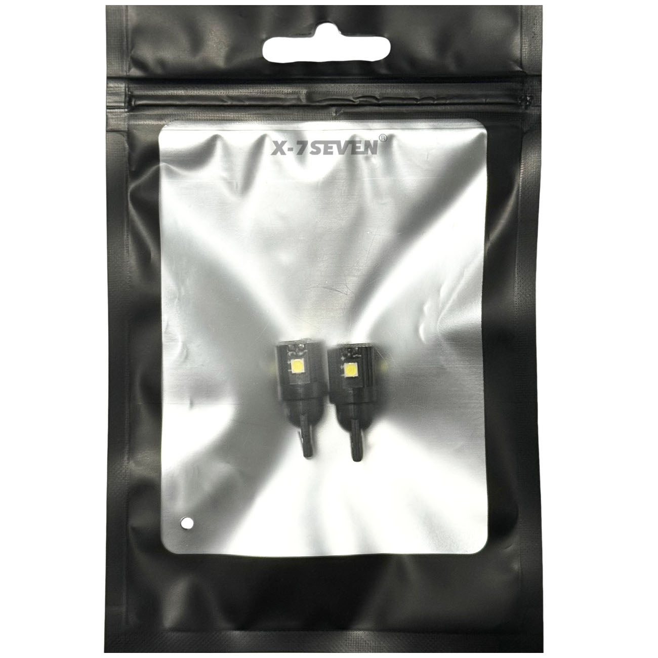 X-7SEVEN Hyper Bright X-T10F Series T10 10W 500LM 194 168 LED Bulb Replacement for Dashboard/Cluster Lights