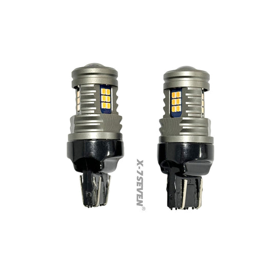 X-7SEVEN Superor Beam X-L03 Series 25W 2800LM 3157 7440 1156 T20 CANBUS Error Free Turn Signal Replacement