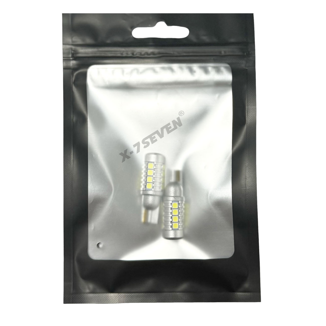 X-7SEVEN Super Bright X-10C Series T10 5W 600LM 194 168 LED License Plate Light Error Free Anti-Glare Universal Fit