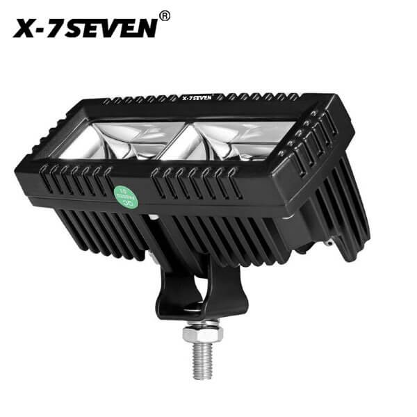 X-7SEVEN 5 Inch 40W Rectangle Flood Beam LED Work Light - DLX0020