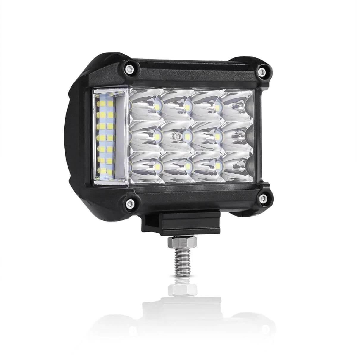X-7SEVEN 4 Inch 18W Triple Row LED Combo Beam Side Shooter - WLXSS01