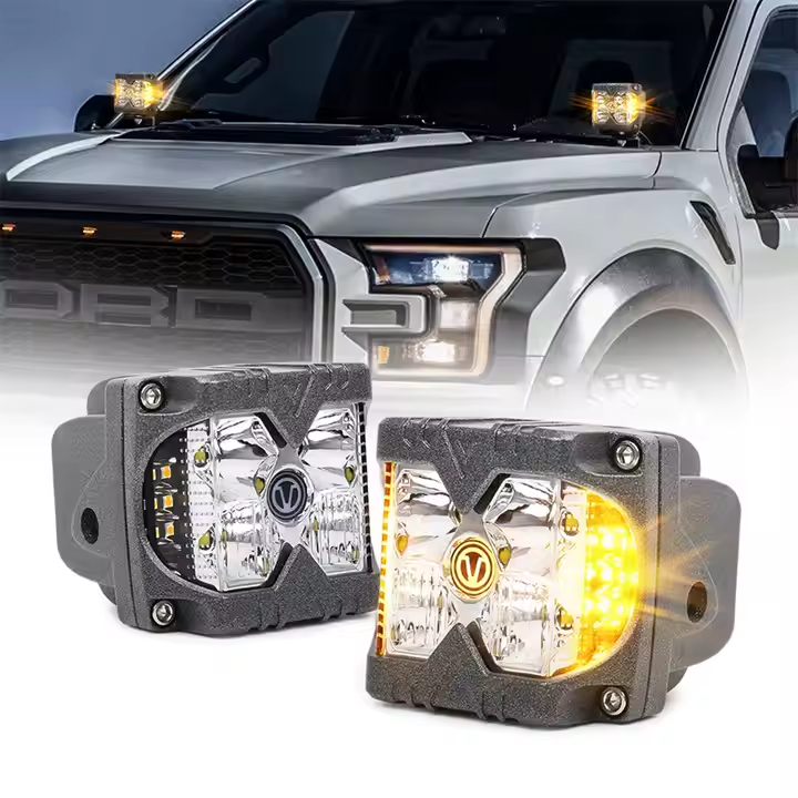 X-7SEVEN 3" 40W White Spot Beam Led Work Light With DRL - WLXCL13