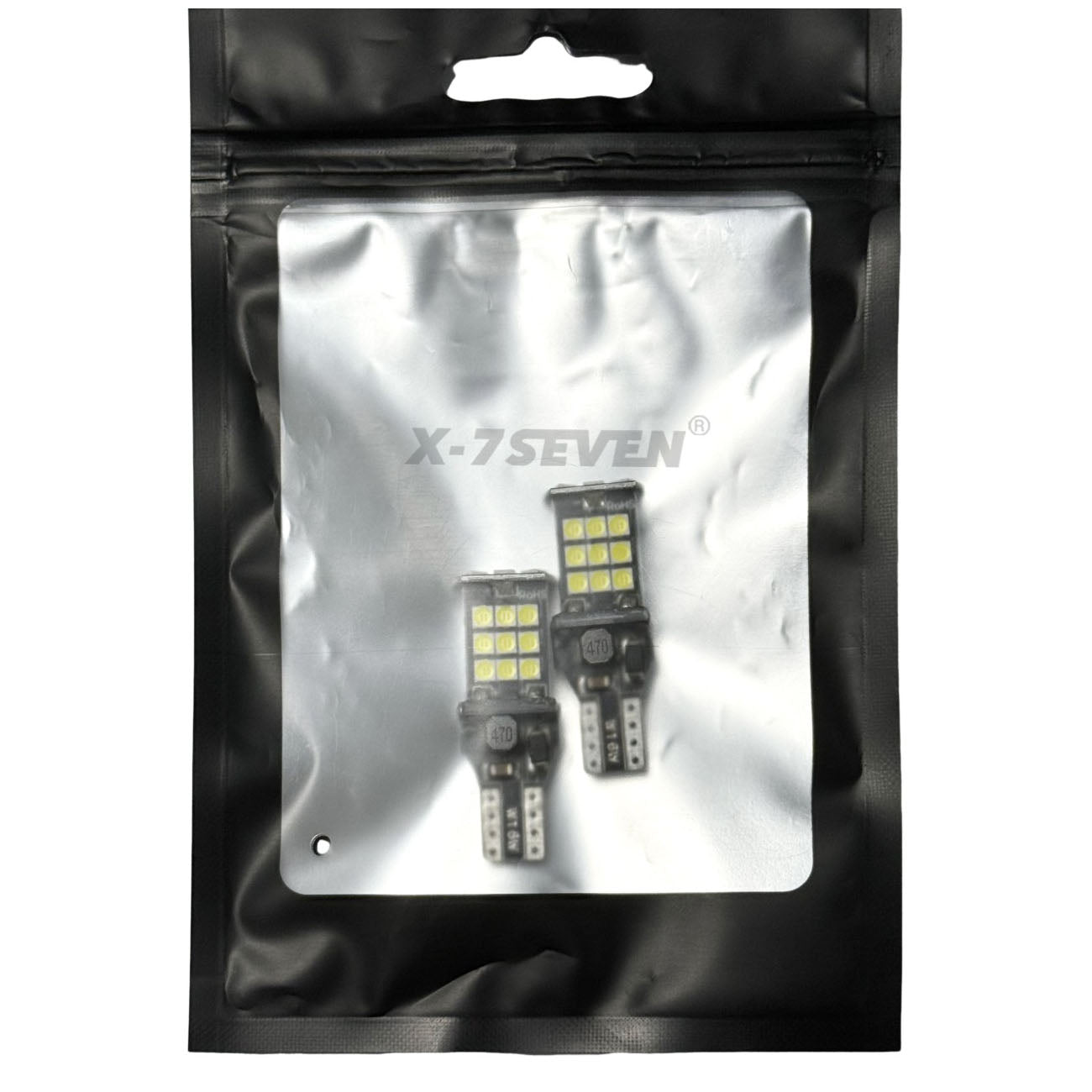 X-7SEVEN CANBUS Pro X-15C Series T15 906 LED Backup Light Bulbs Error Free for Ford F150/Silverado/RAM Trucks