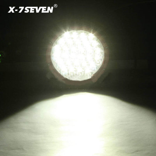 X-7SEVEN 9 Inch 150W Red Led Driving Light - DLX0013