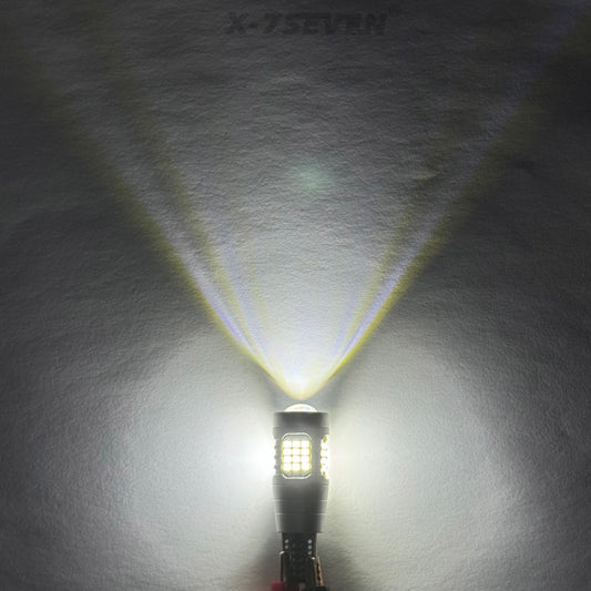 X-7SEVEN Heavy Duty X-T15A Series T15 912 906 12V 600LM LED Reverse Light Bulb for Pickup Trucks/SUV
