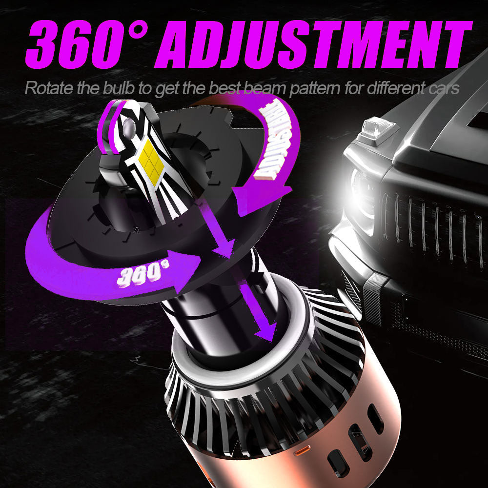 X-7SEVEN OEM Hot Deal X-Lumos Series 85W 20000LM H7 H4 Led Car Headlights Super Bright Car Halogen Headlight H7 LED Car Light