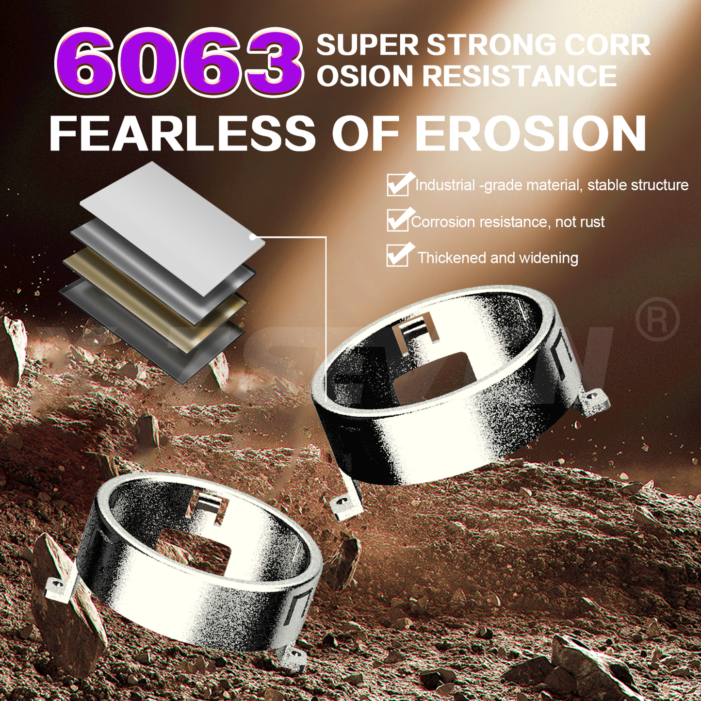 X-7SEVEN A05 Premium Bi-LED Projector Lens 2.5 Inch High Intensity LED Lighting System for Auto Modified Upgrade