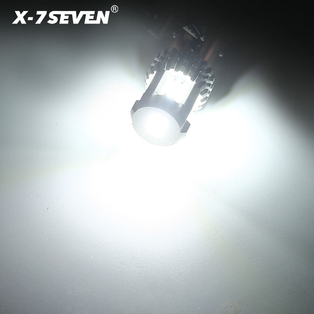 X-7SEVEN Anti-Flicker X-Smart Series 34W 3400LM 7443 3156 1157 T25 LED Turn Light Bulb for Cars Trucks Motorcycles