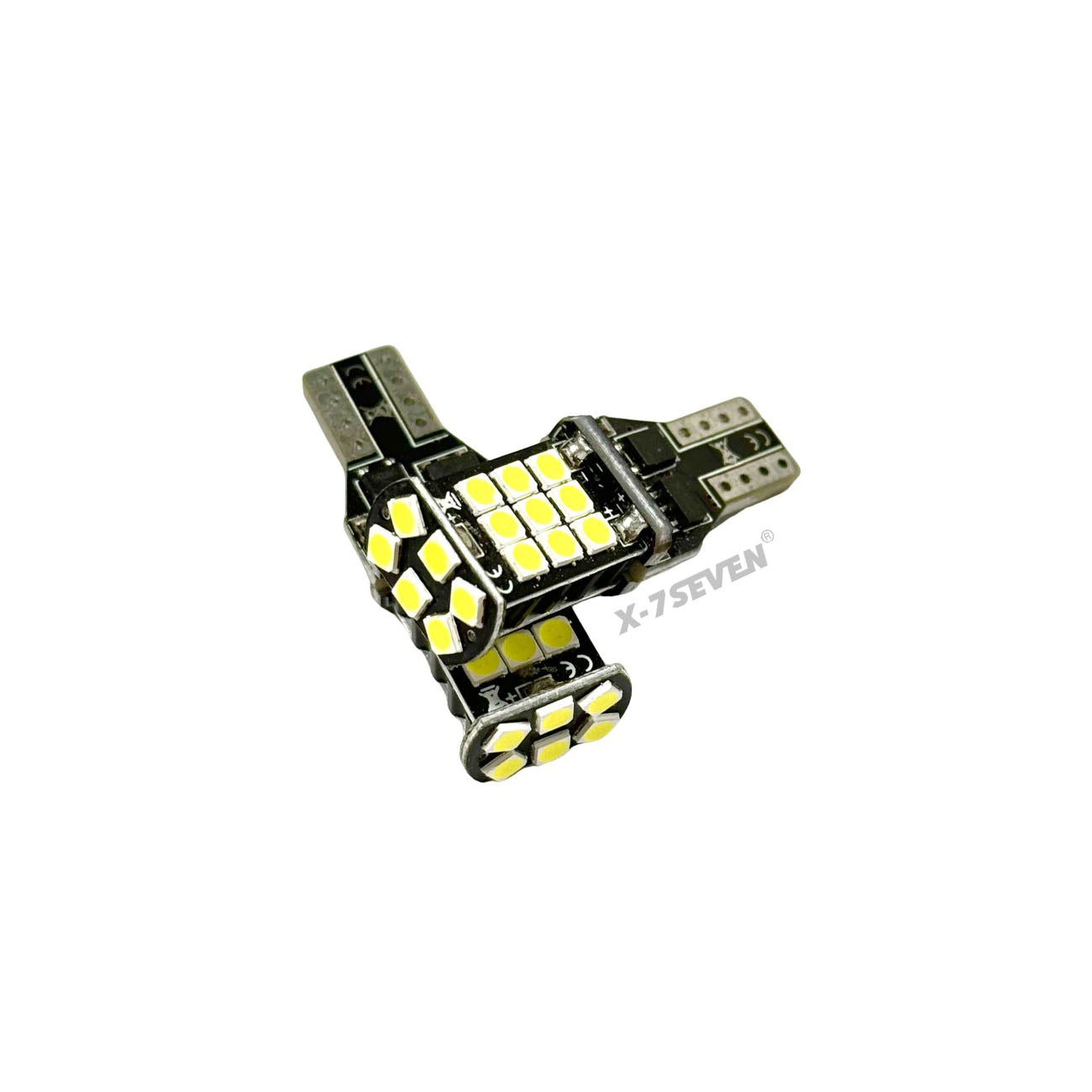 X-7SEVEN CANBUS Pro X-15C Series T15 906 LED Backup Light Bulbs Error Free for Ford F150/Silverado/RAM Trucks