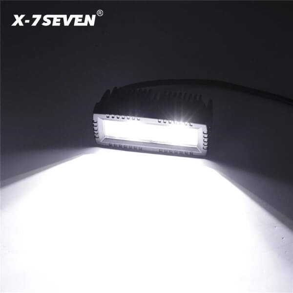 X-7SEVEN 5 Inch 40W Rectangle Flood Beam LED Work Light - DLX0020