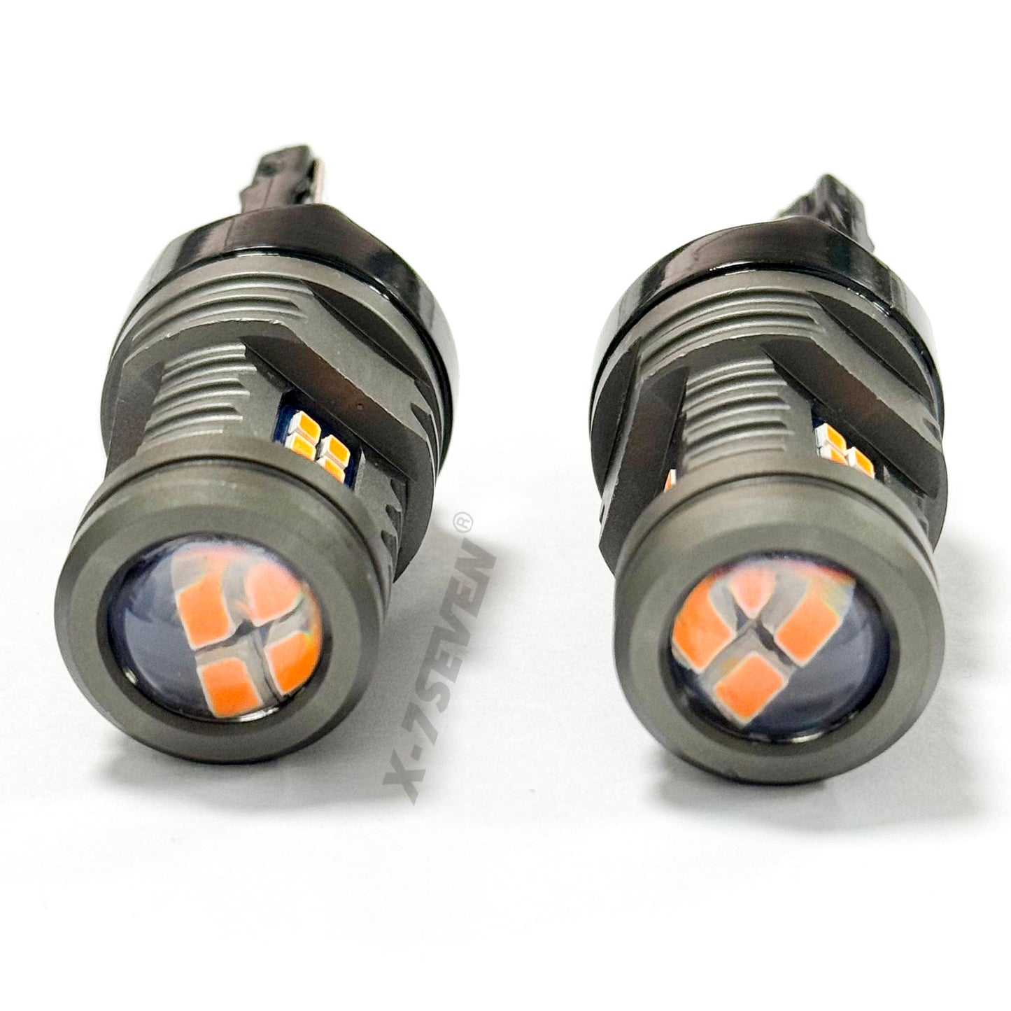 X-7SEVEN Superor Beam X-L03 Series 25W 2800LM 3157 7440 1156 T20 CANBUS Error Free Turn Signal Replacement