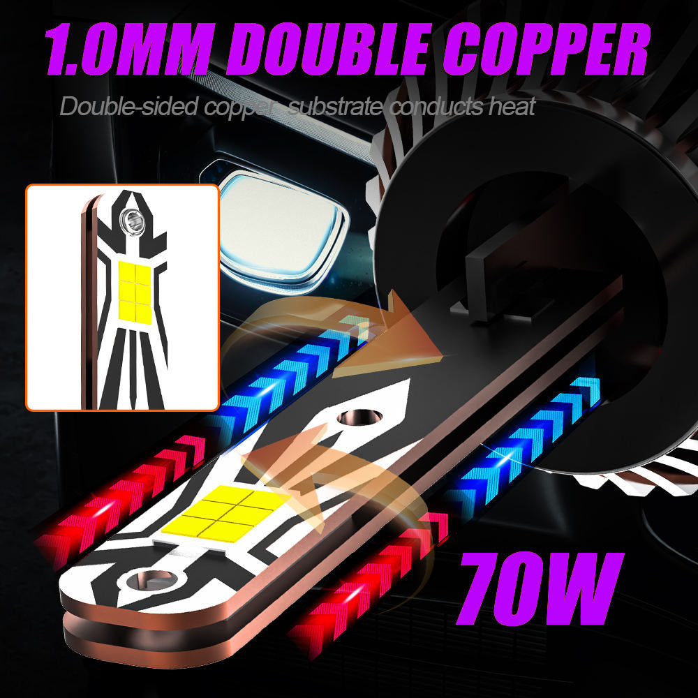 X-7SEVEN OEM Hot Deal X-Lumos Series 85W 20000LM H7 H4 Led Car Headlights Super Bright Car Halogen Headlight H7 LED Car Light