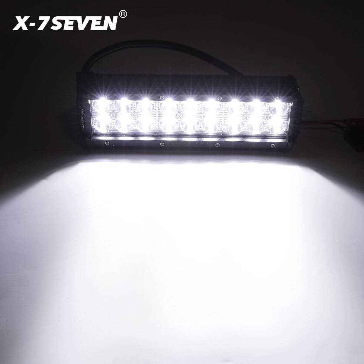 X-7SEVEN 9 Inch 54W Cree Dual Row Spot Beam Led Work Light - WLXCL08
