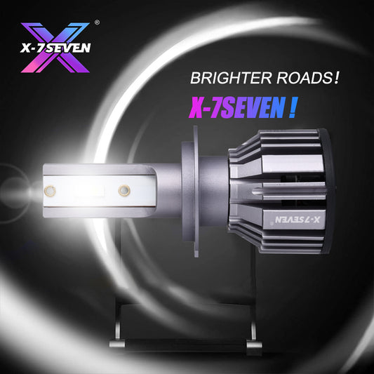X-7SEVEN OEM Ultra-Bright X-T2 Series 72W 10000LM H8 H9 LED Fog Lights High Low Beam for All-Weather Performance