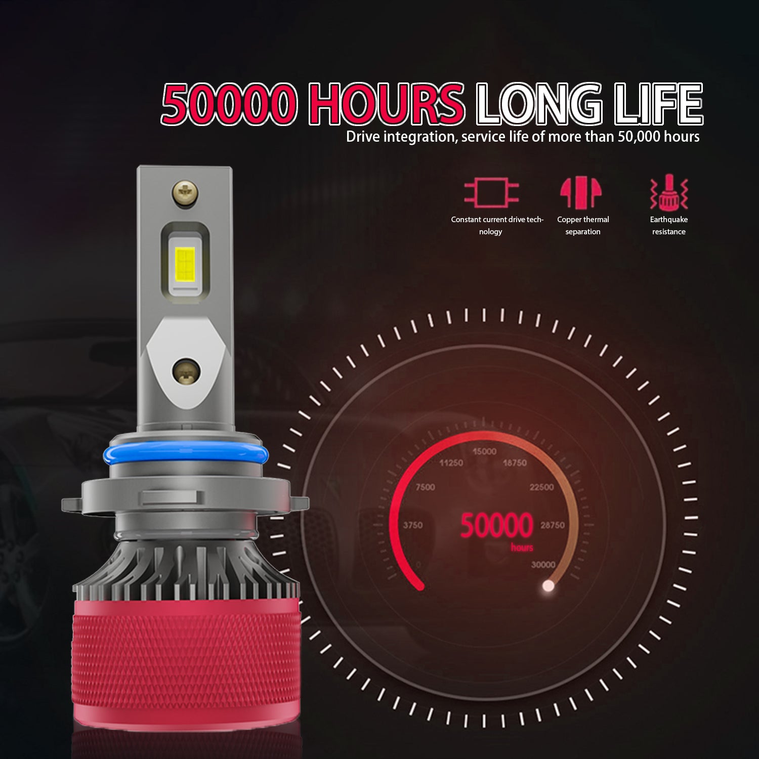 X-7SEVEN High Quality X-Aurora Pro Series 110W 26000LM H1 H3 H7