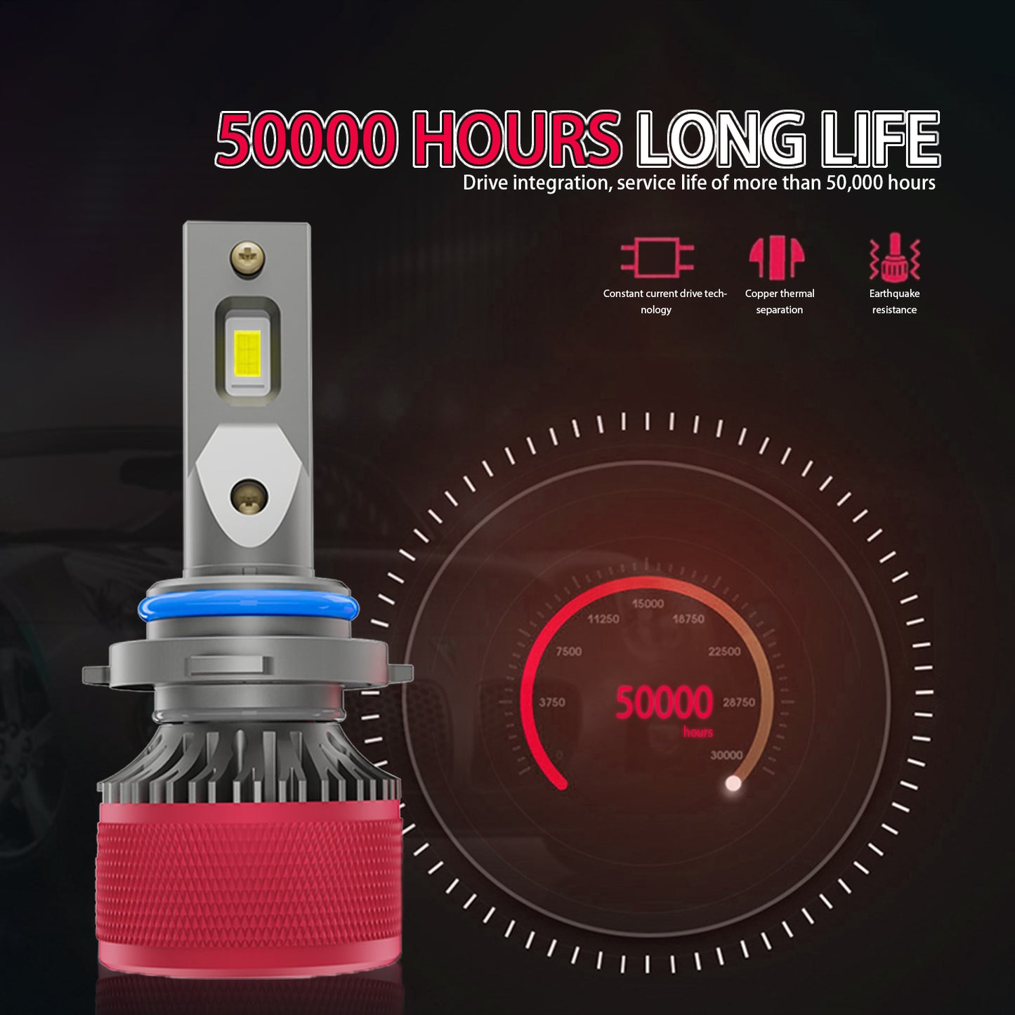 X-7SEVEN High Quality X-Aurora Pro Series 110W 26000LM H1 H3 H7 H11 880 9005 9006 Super Bight LED Car Headlight For KIA Hyundai