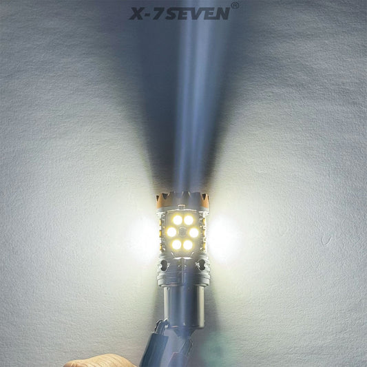 X-7SEVEN High Quality X-Crown Series 65W 7000LM 3157 7443 LED Turn Signal Lights Canbus Error Free Direct Fit For Honda Toyota