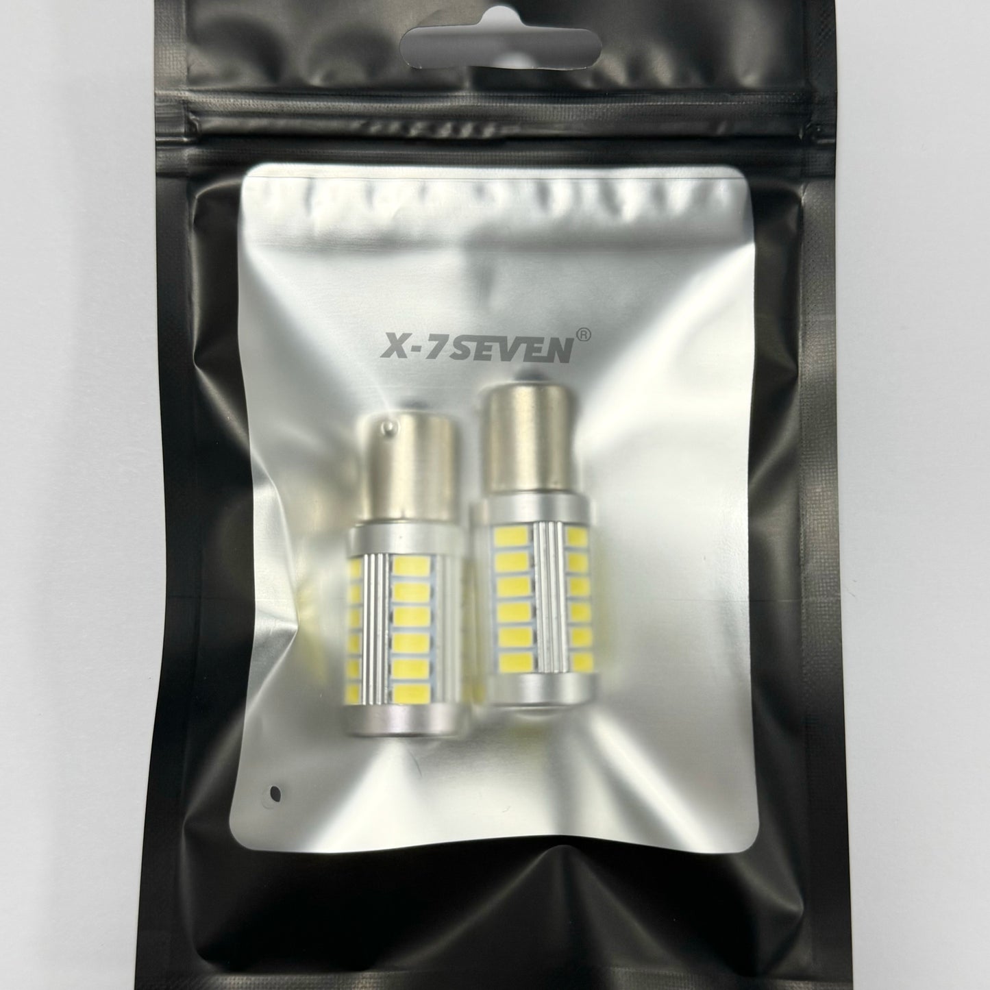 X-7SEVEN CANBUS Built-in X-Glow Series 12W 1500LM 7443 3156 1157 T25 300% Brighter LED Turn Bulb with Universal Socket