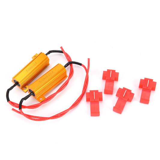 X-7SEVEN Load Resistor -Set- to eliminate Hyper Flashing on LED Turn Signal